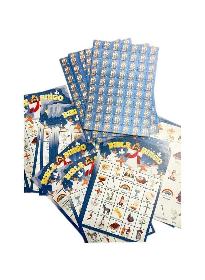 Bible Bingo Game - 24 Players for Adults