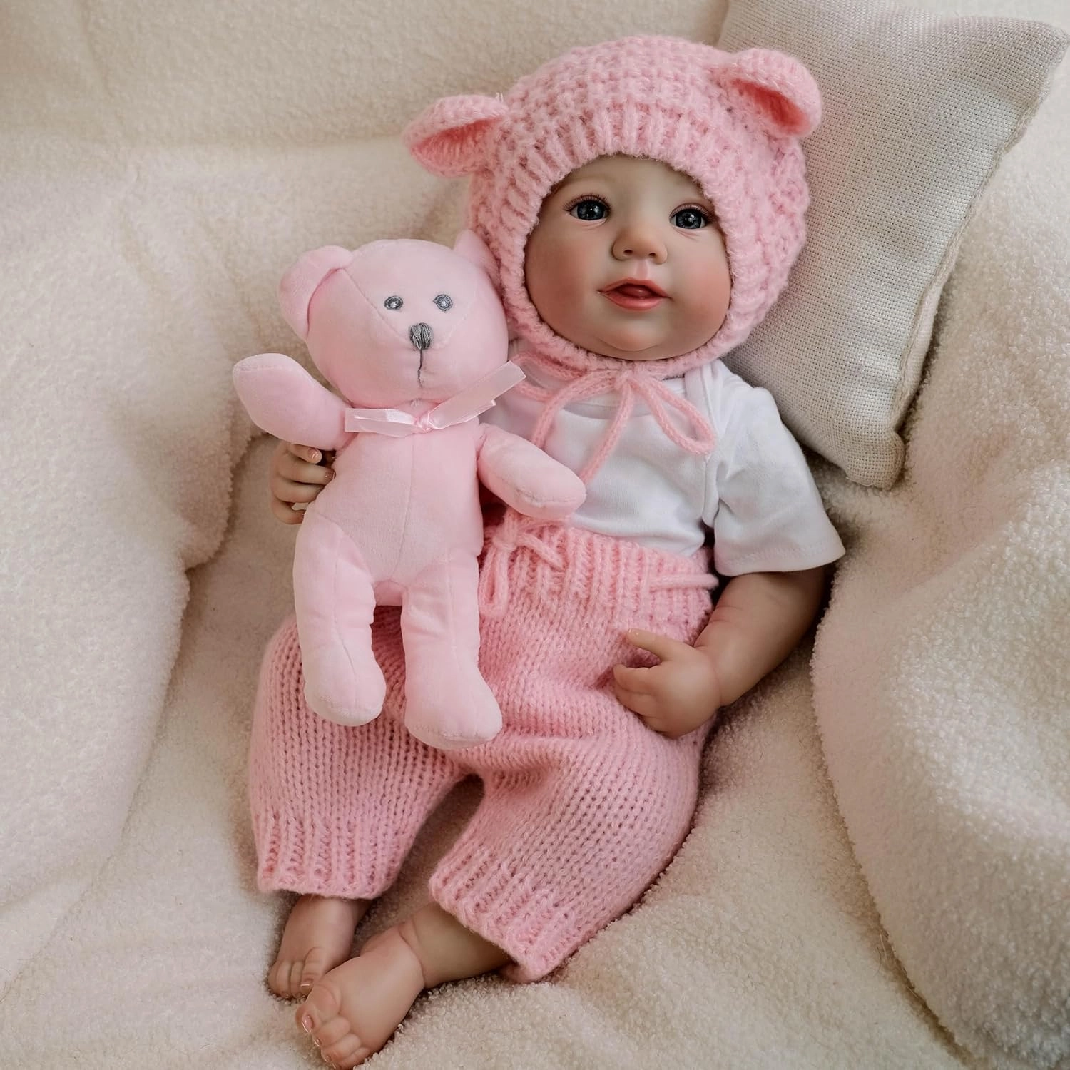 Nanjing Tianzeng Gifts Co.,Ltd Abigail Reborn Baby Doll - 19 inch Full Vinyl Ages 3+