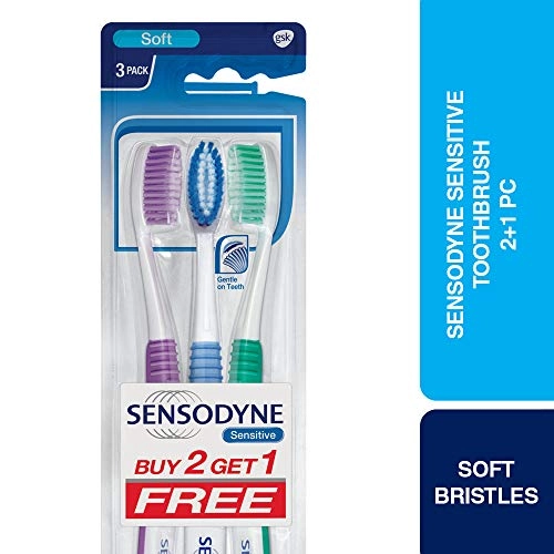 Sensitive Toothbrush 3-Piece Pack