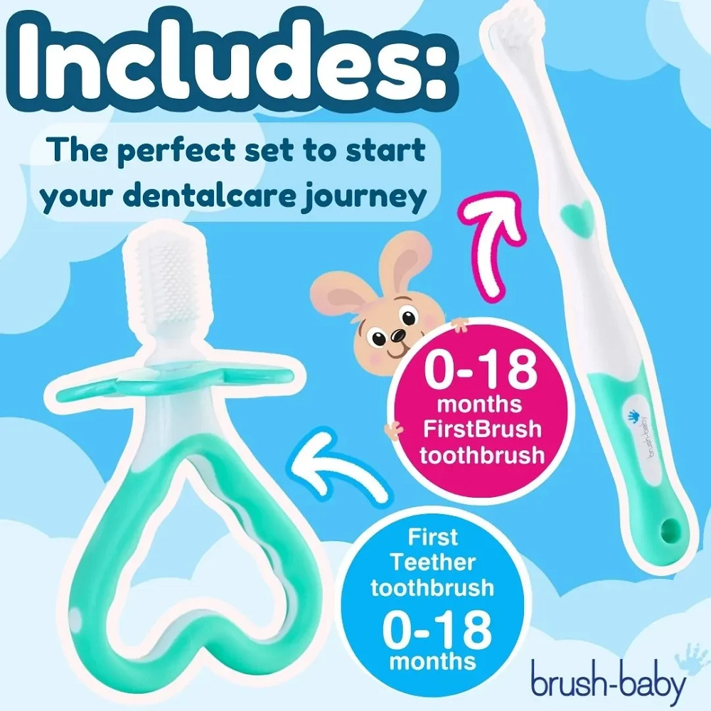 FirstBrush - Blue + Teether
