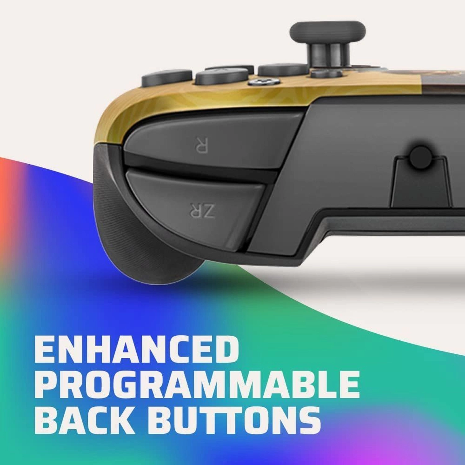 Nintendo Switch Faceoff Zelda Controller Multicolor