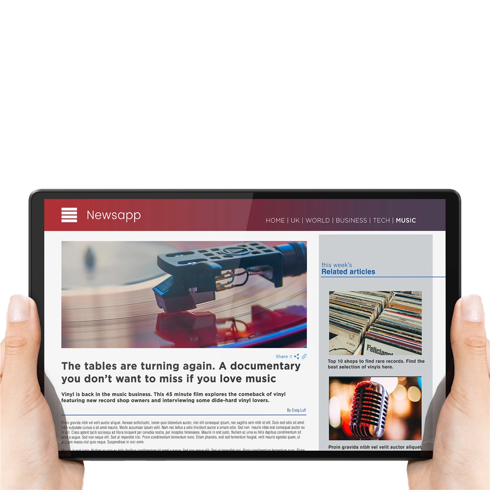 Tab M10 Plus (2nd gen) - 128GB 10.3"