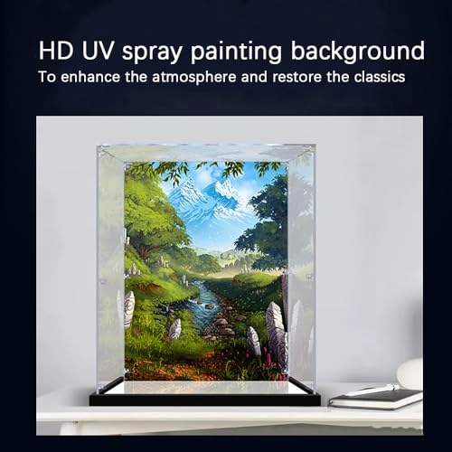 Acrylic Display Case for Lego 76989 - 30x20x40cm Transparent Dustproof