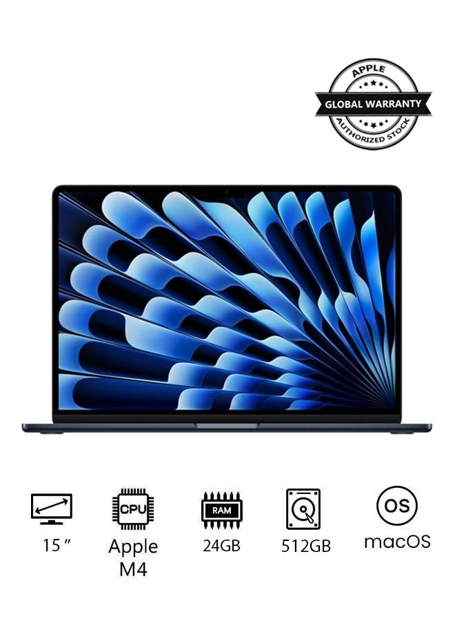 MacBook Air MC7D4AB - 15'' M4 10-Core 24GB DDR4 512GB SSD