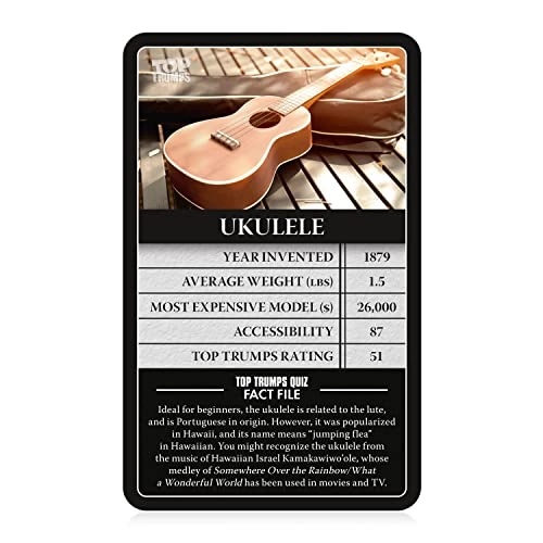 Musical Instruments Classics Card Game - 6 years and up