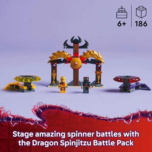 NINJAGO Dragon Spinjitzu Battle Pack (71826) - Dragons Rising