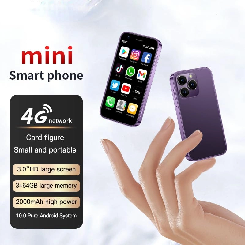 Mini Smartphone - 3.0-inch Dual SIM 2MP+5MP