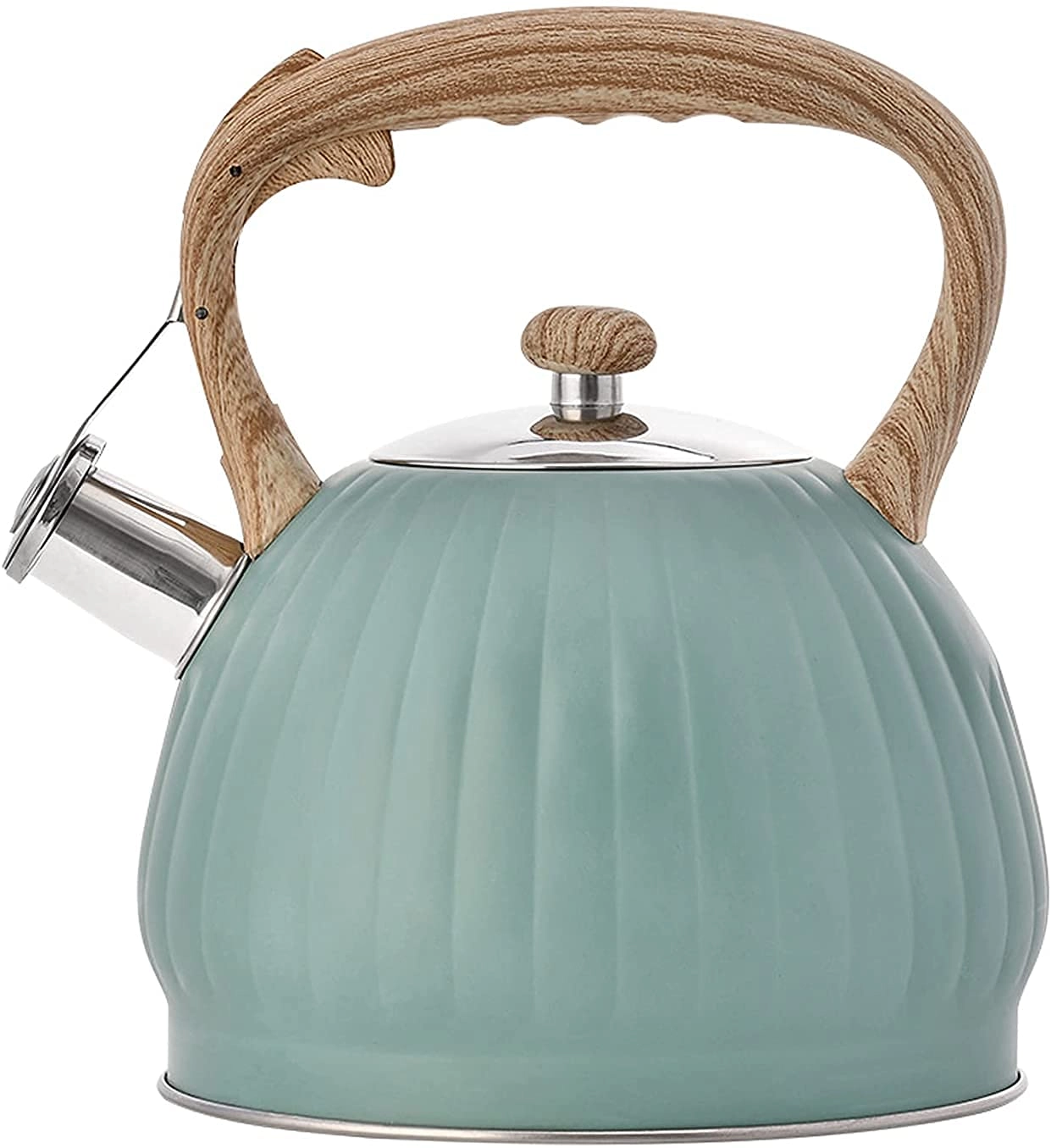 OAQZGBVK Whistling Tea Kettle - Stainless steel 3.5 Liter