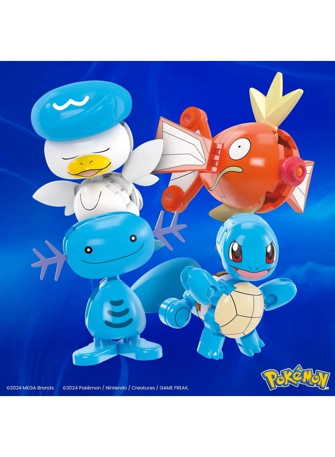 Pokémon Action Figure - Water-Type Trainer Team 2 Inches Tall