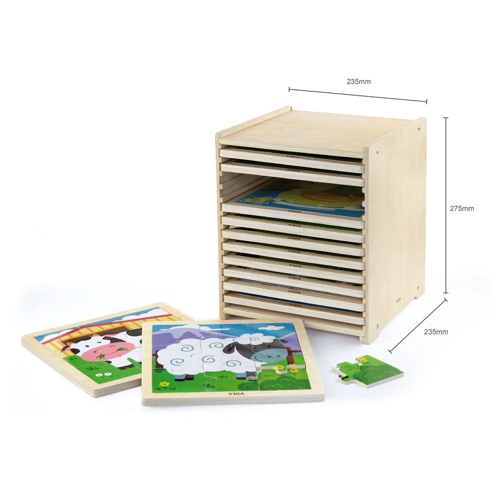 Animals and Vehicles Puzzle (29464294-51426) - 108 pcs