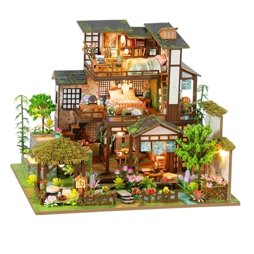 Villa Tiny House Kit - Wooden LED Light