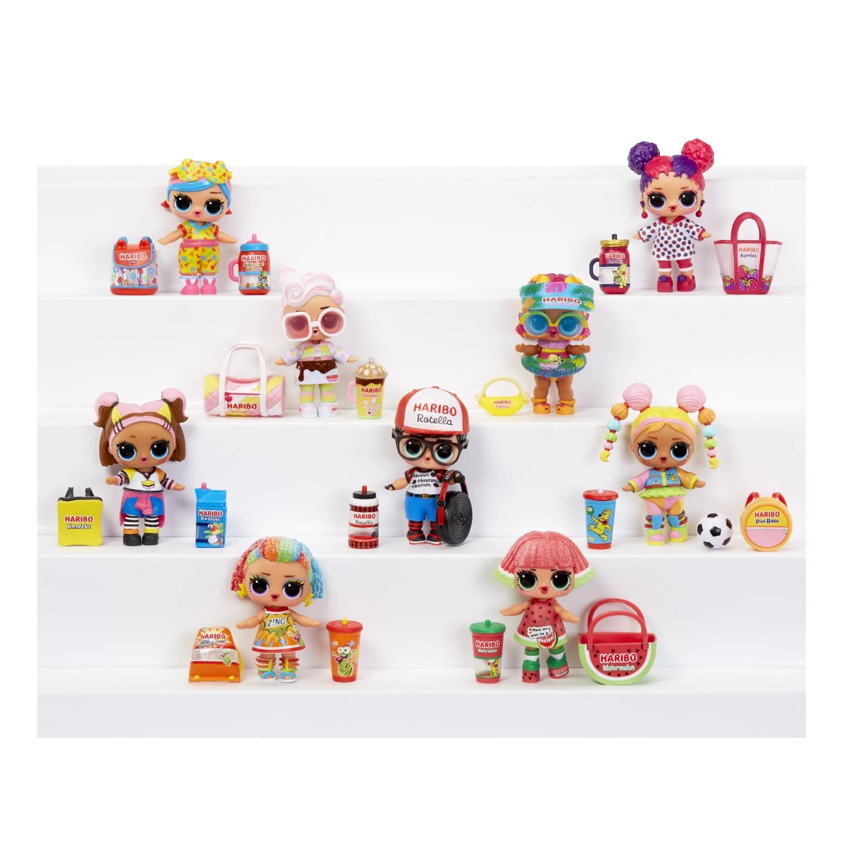 Loves Mini Sweets X Haribo - 15 SURPRISES Ages 18+