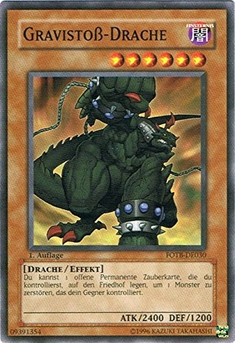 Yu-Gi-Oh! FOTB-DE030 Gravistoß-Dragon