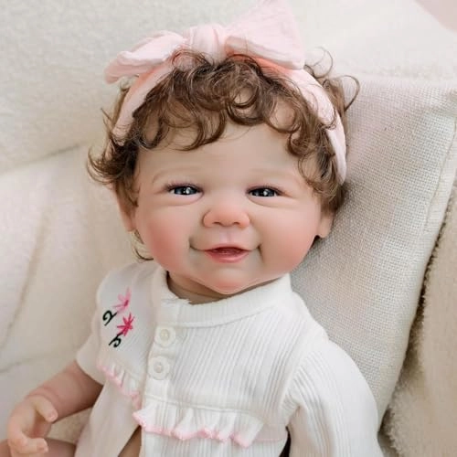 Vivienne Reborn Baby Doll - 19 inch Vinyl girl Ages 3+