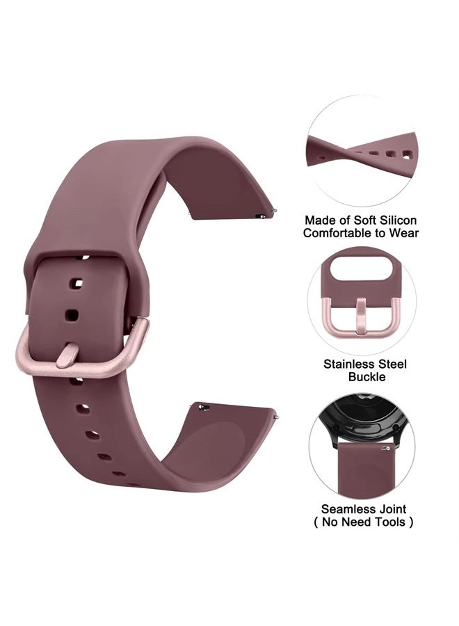Meliya 4 Pack 20mm 22mm Watch Band for All Watches