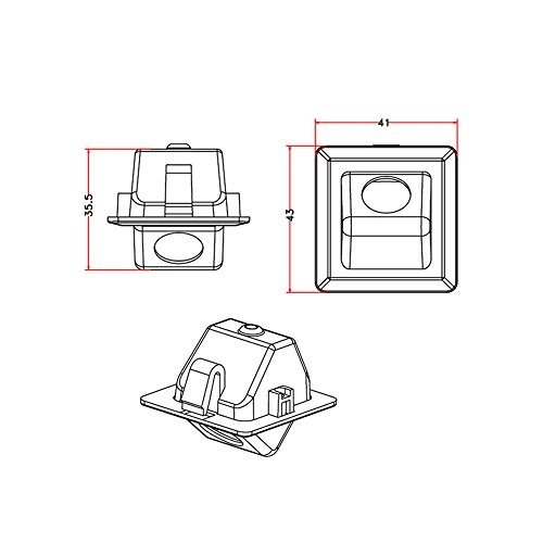 Brake Light Camera - Night Vision 628 x 586 px