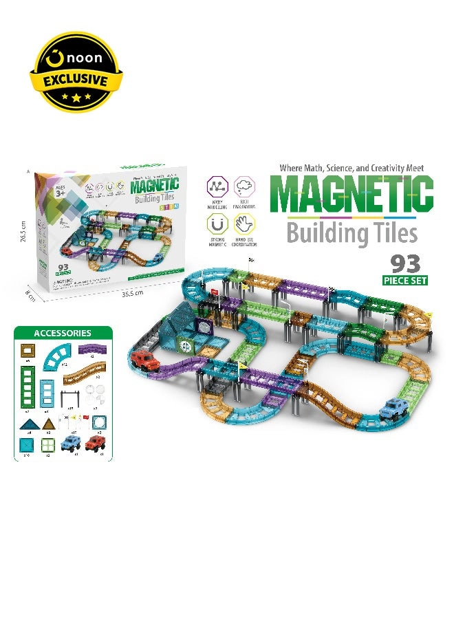 Magni Mates Magnetic Building Tiles Track Set (GD2205023)