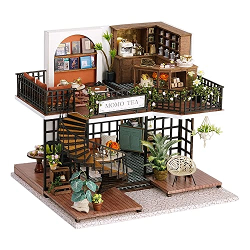 DIY Miniature Dollhouse Kit - Warm Moment 1:24