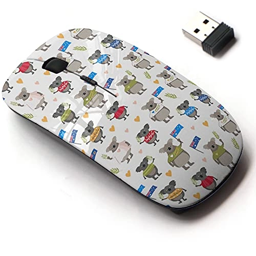 2.4G Cute Pattern Mouse - USB