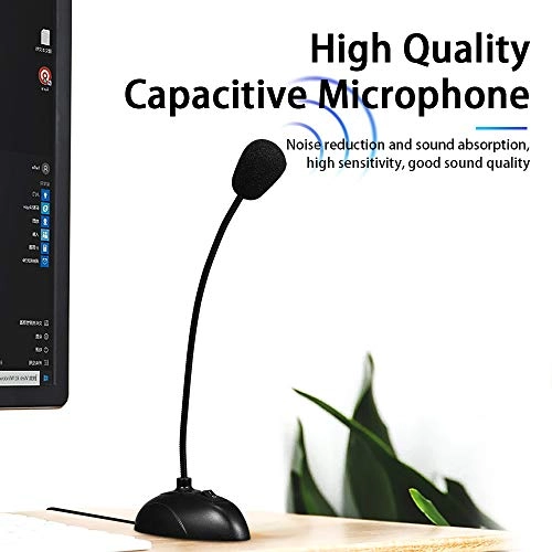 Flexible Stand Mini Studio Speech Microphone 3.5mm-Mini-Jack Microphone