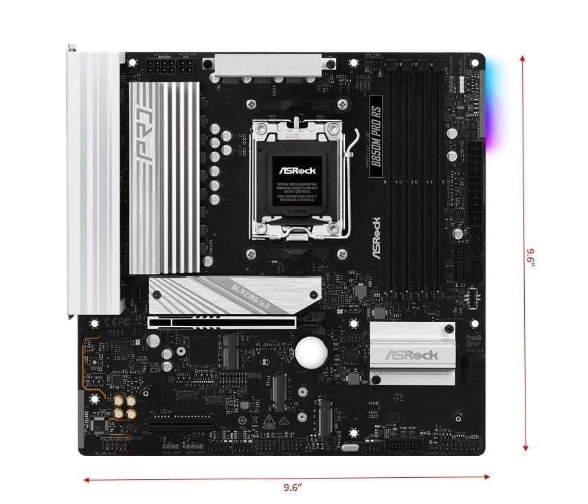 B850 PRO RS WIFI - AM5 ATX DDR5-7200