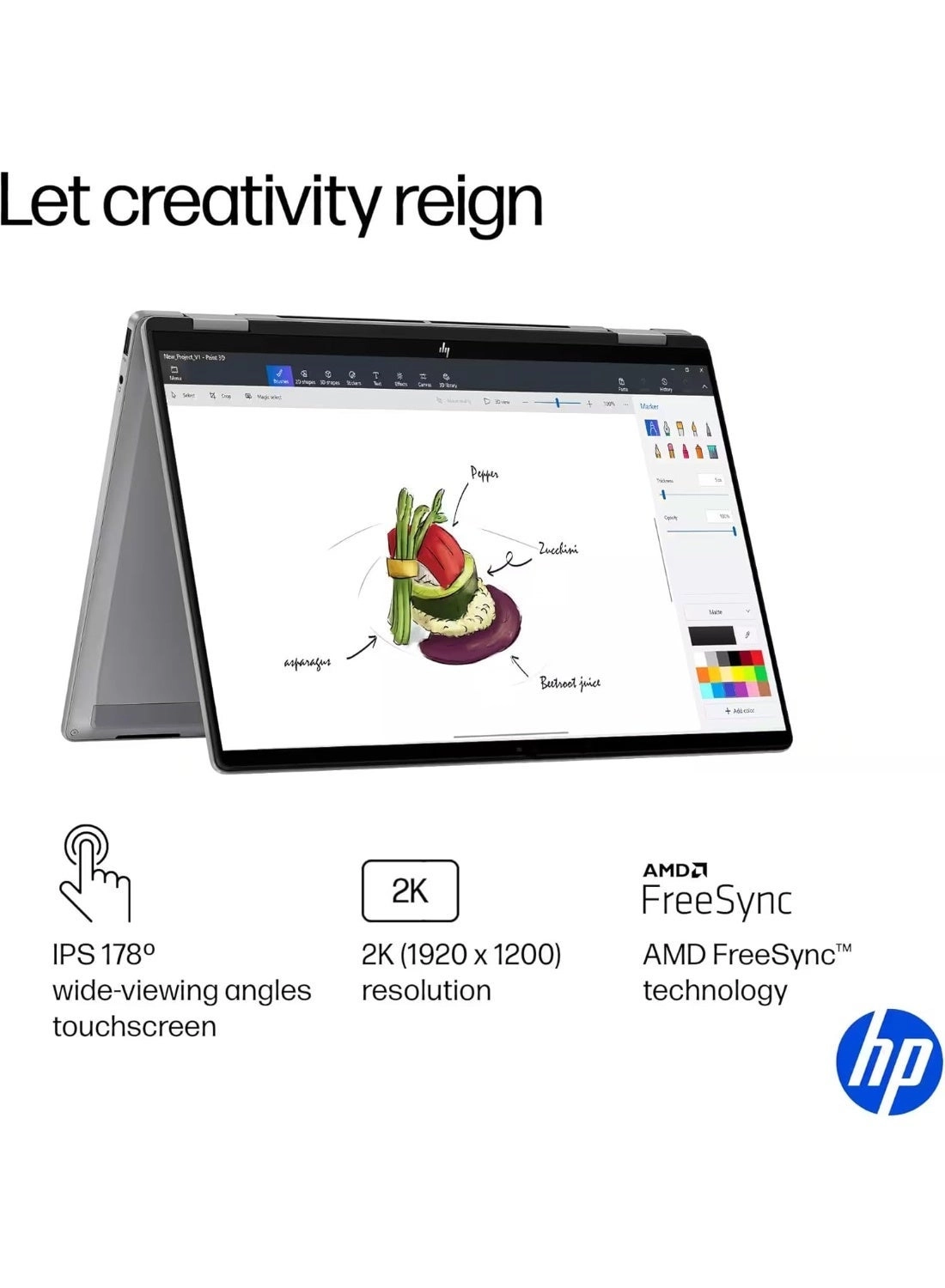 OmniBook X Flip - 14 in 4 TB 24 GB AMD Ryzen AI 7