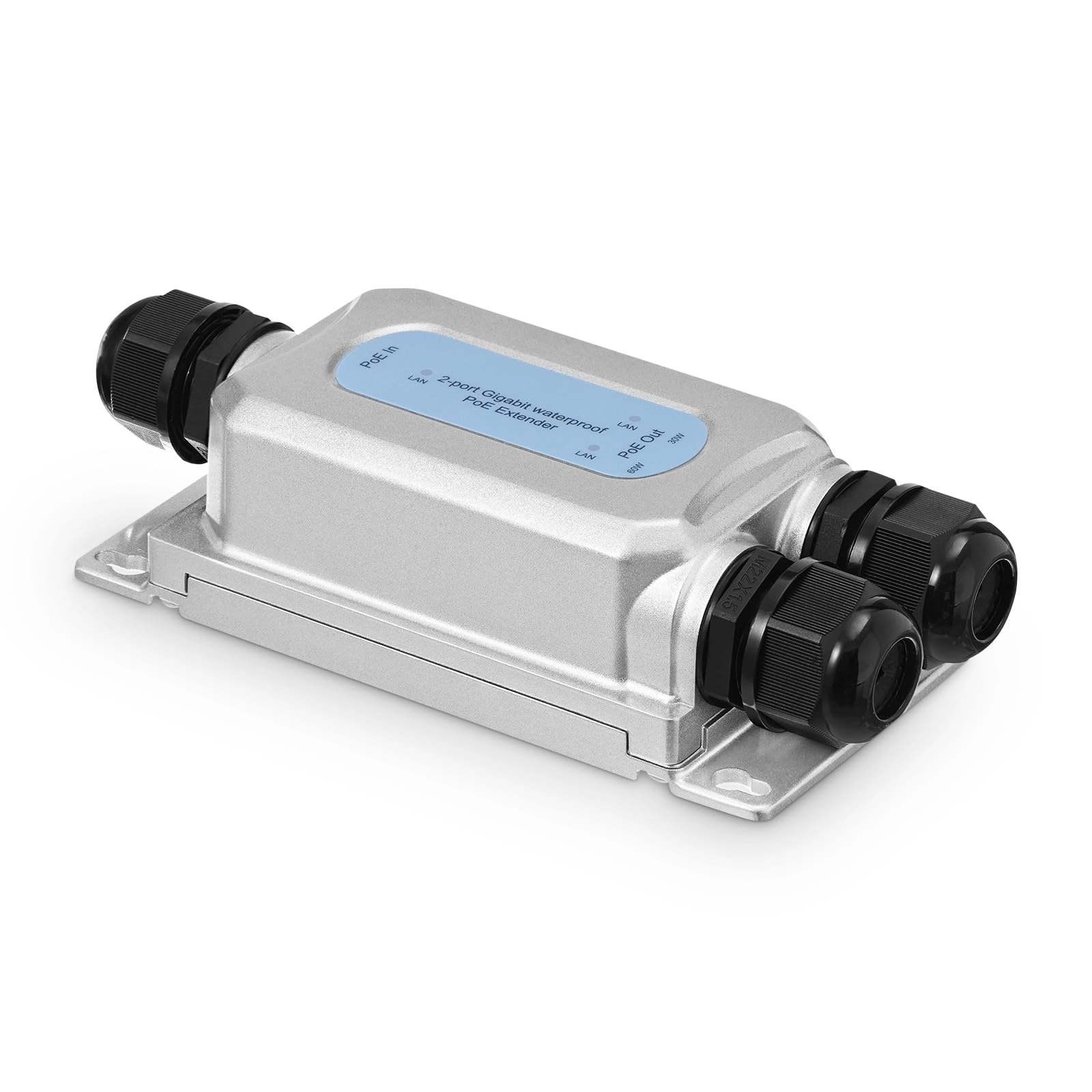 MokerLink Outdoor 3 Port - 44-57 Vdc 90W 2 IEEE 802.3 af/at/bt 10/100/1000Mbps