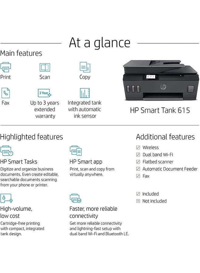 Smart Tank 615 - Inkjet