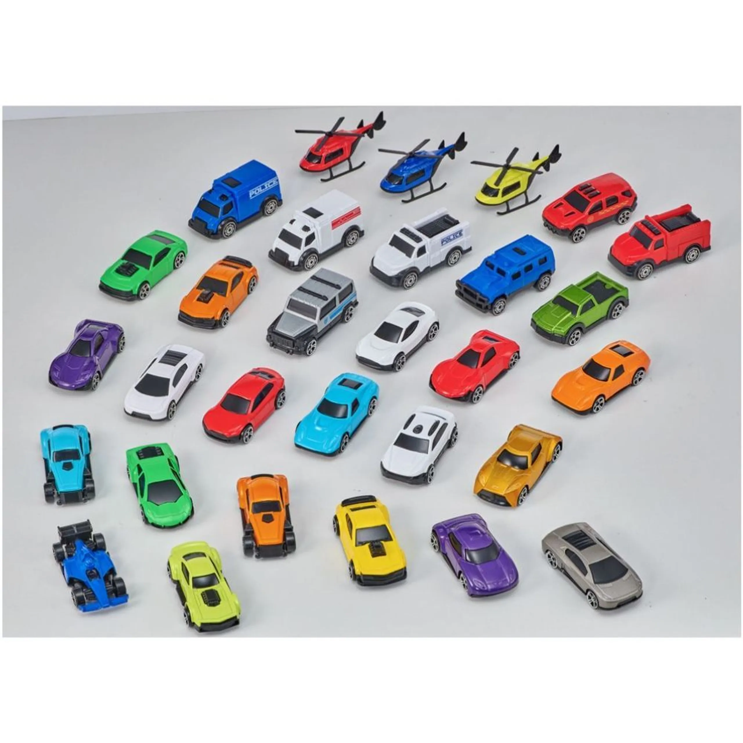 Diecast Toy Car - 1:64 30pcs