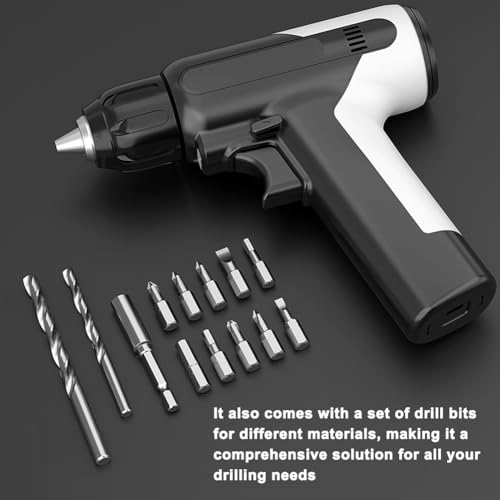 Handheld Electric Drill - 2000mAh