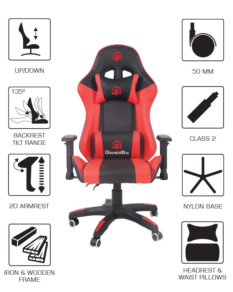GT-ELITE-R - Gaming Recliner