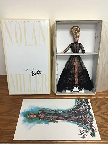 Nolan Miller Sheer Illusion Barbie - Limited Edition 1998 Porcelain