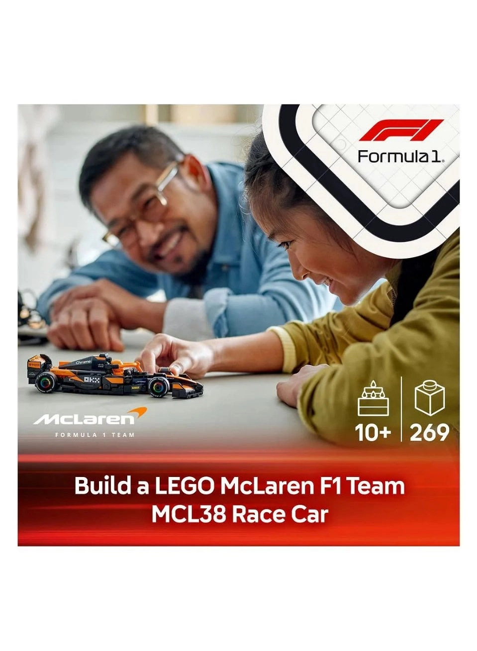 Speed Champions McLaren F1 Team MCL38 Race Car