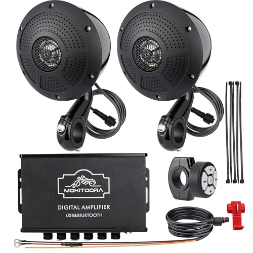 Motorcycle Bluetooth Amplifier & Speakers - 2