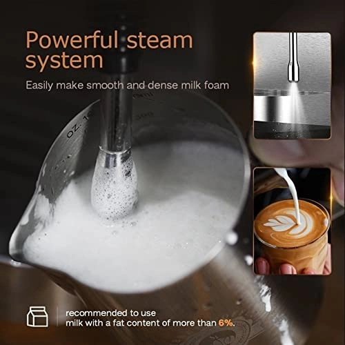 High Pressure Steam Semi-automatic Espresso - 11-15 cups Pump pressure