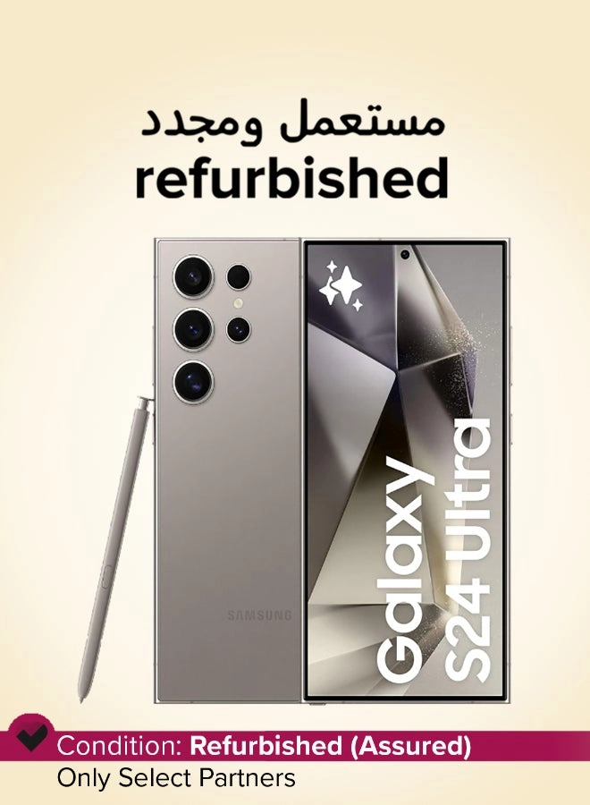 Samsung (Refurbished) Galaxy s24 ultra 12GB 256GB