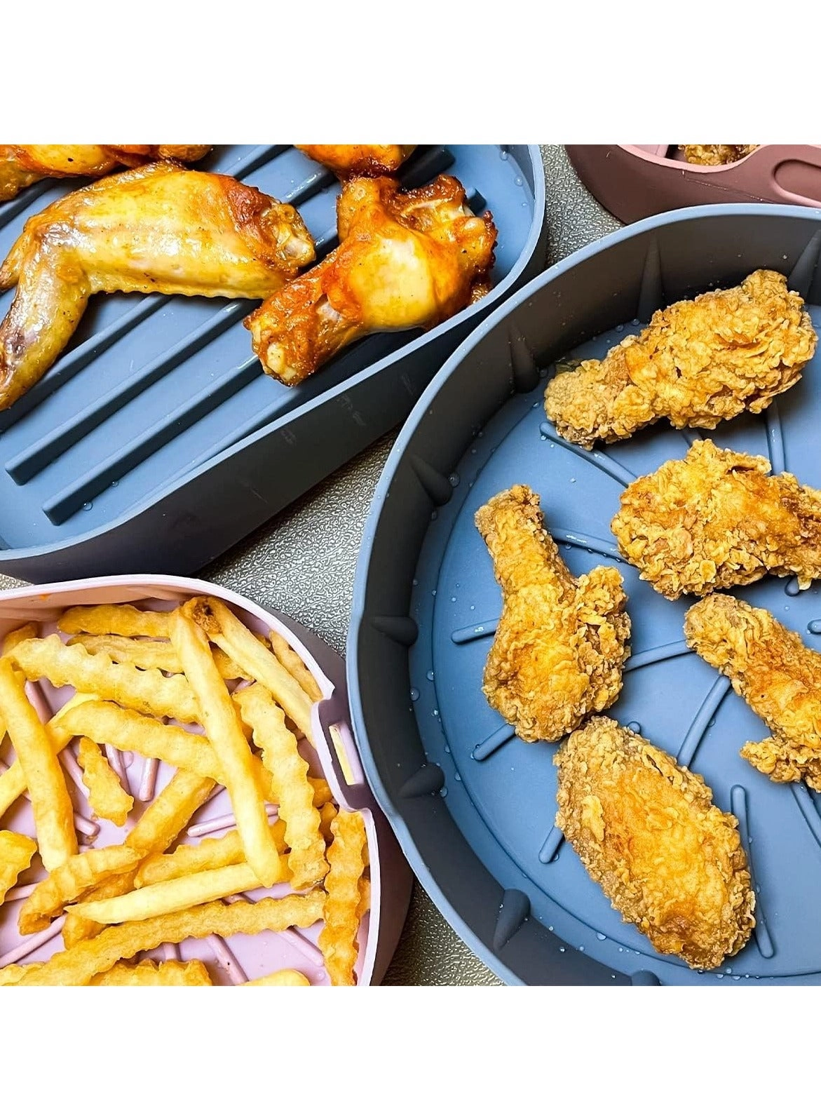 Silicone Air Fryer Liners - Silicone 2 piece(s)