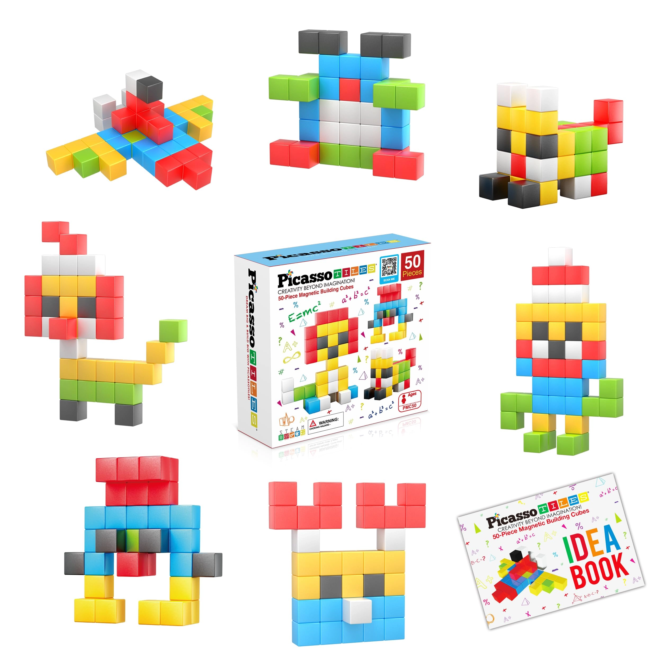 PicassoTiles PMC50 - no subject character 50pcs Architecture