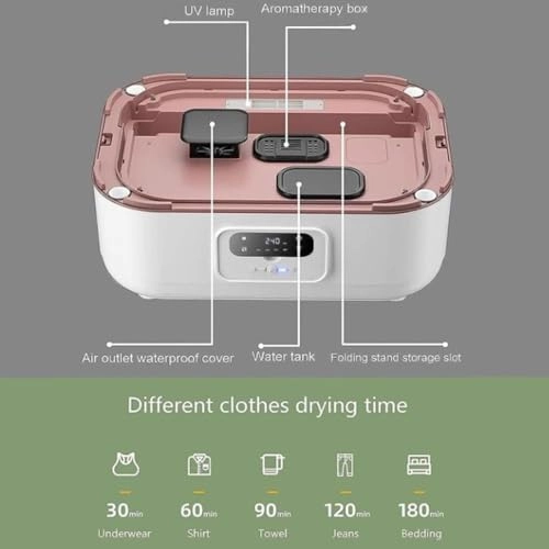 Clothes care machine - 900W steam 600W drying