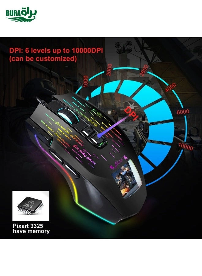 J500 Gaming Mouse - Wired