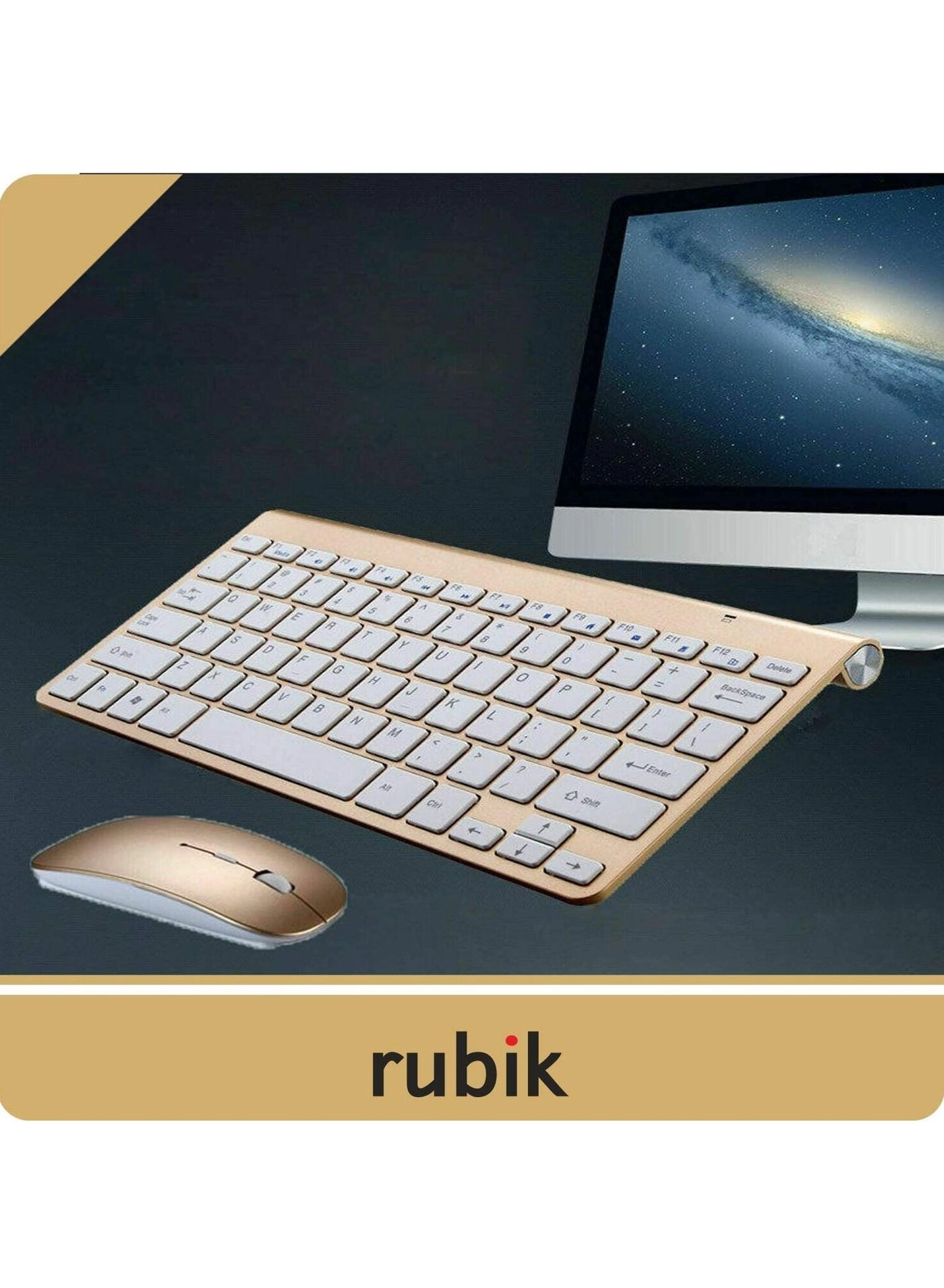 2.4Ghz Wireless Keyboard And Mouse Combo - Wireless