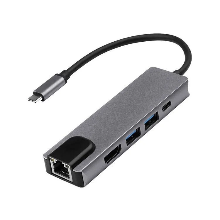 5-in-1 USB-C Docking Station - Laptops & More