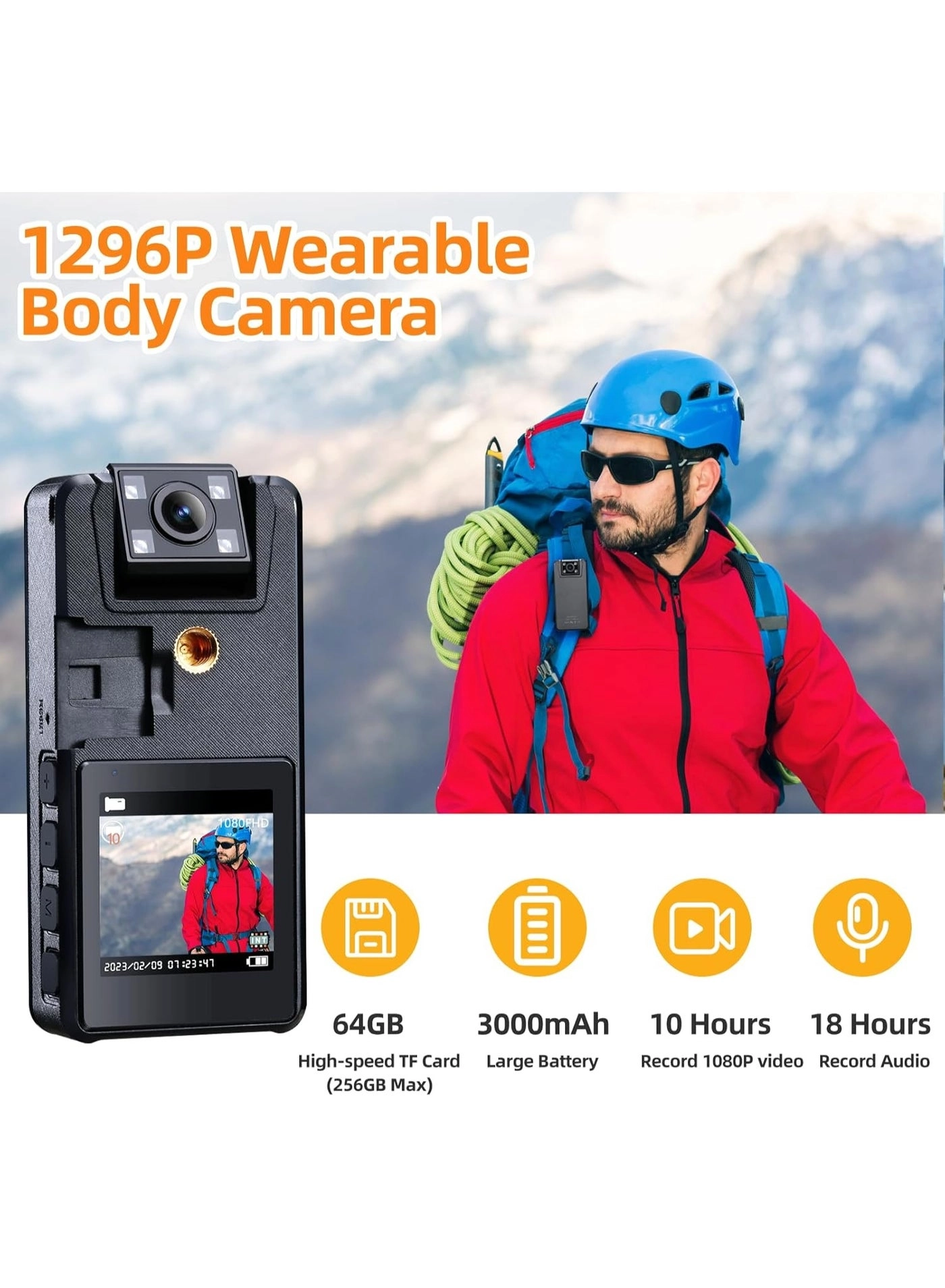 Body Camera - 1296P
