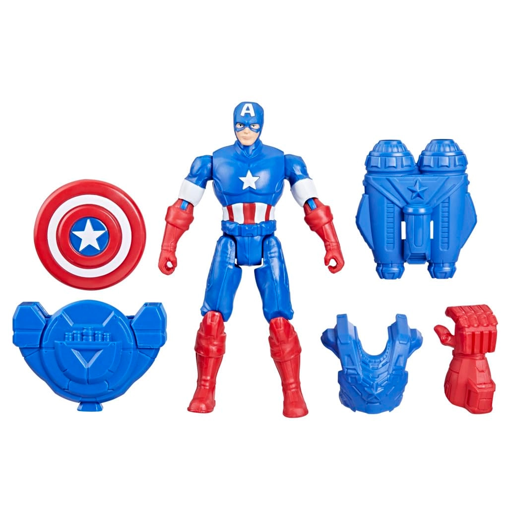 Hasbro Captain America - Comic, Superhero - Captain America Battle Gear - 4+ Years 1 piece (F9341)