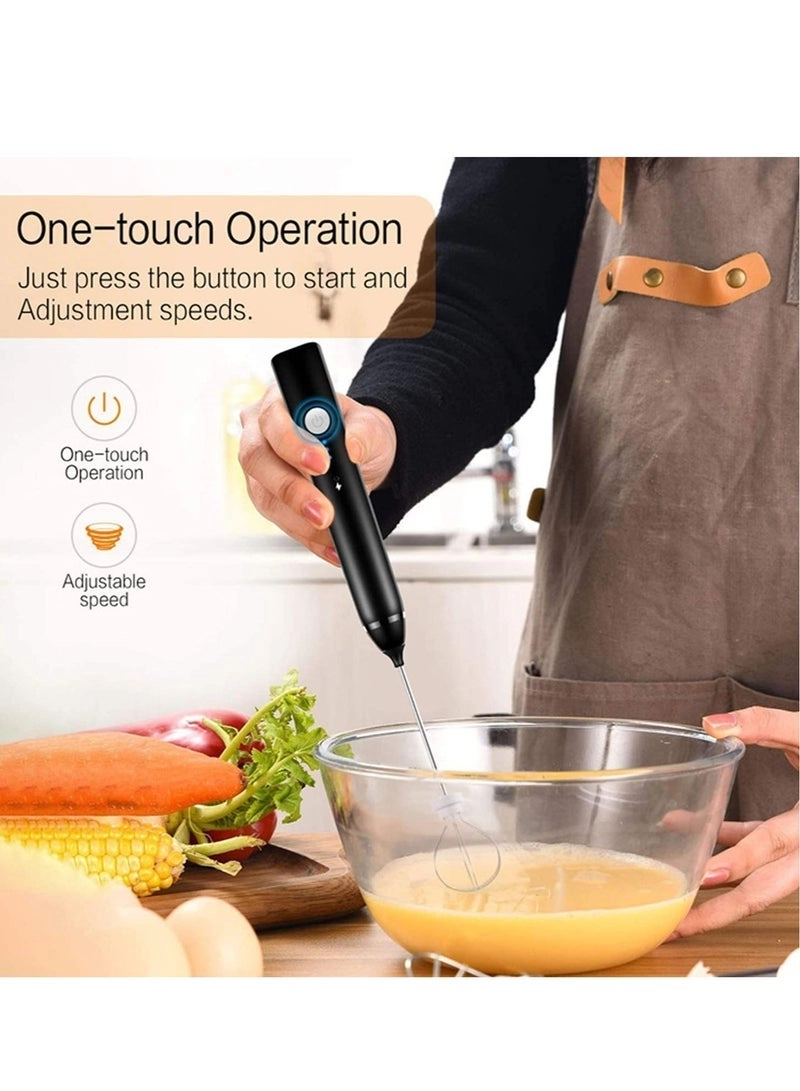 Handheld 3 In 1 - Electric Foam Maker USB Rechargeable