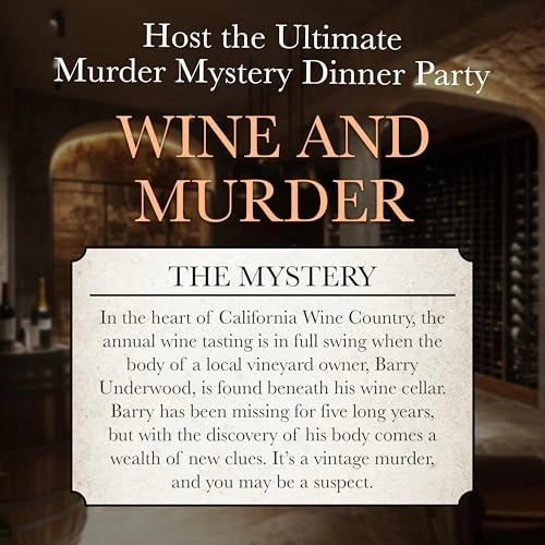 Murder Mystery Party: A Taste for Wine & Murder