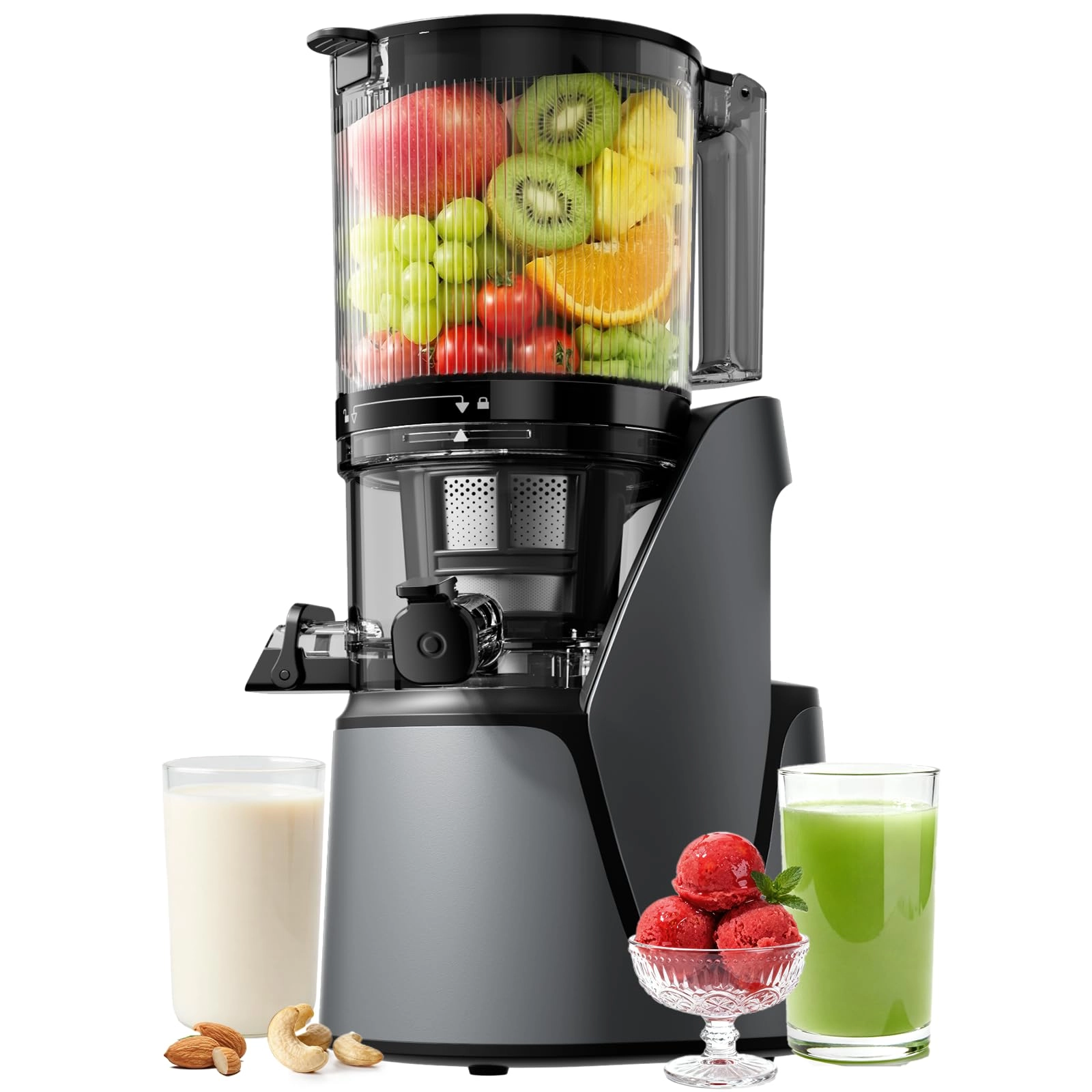 eanoruus Cold Press Juicer - 250W 100oz