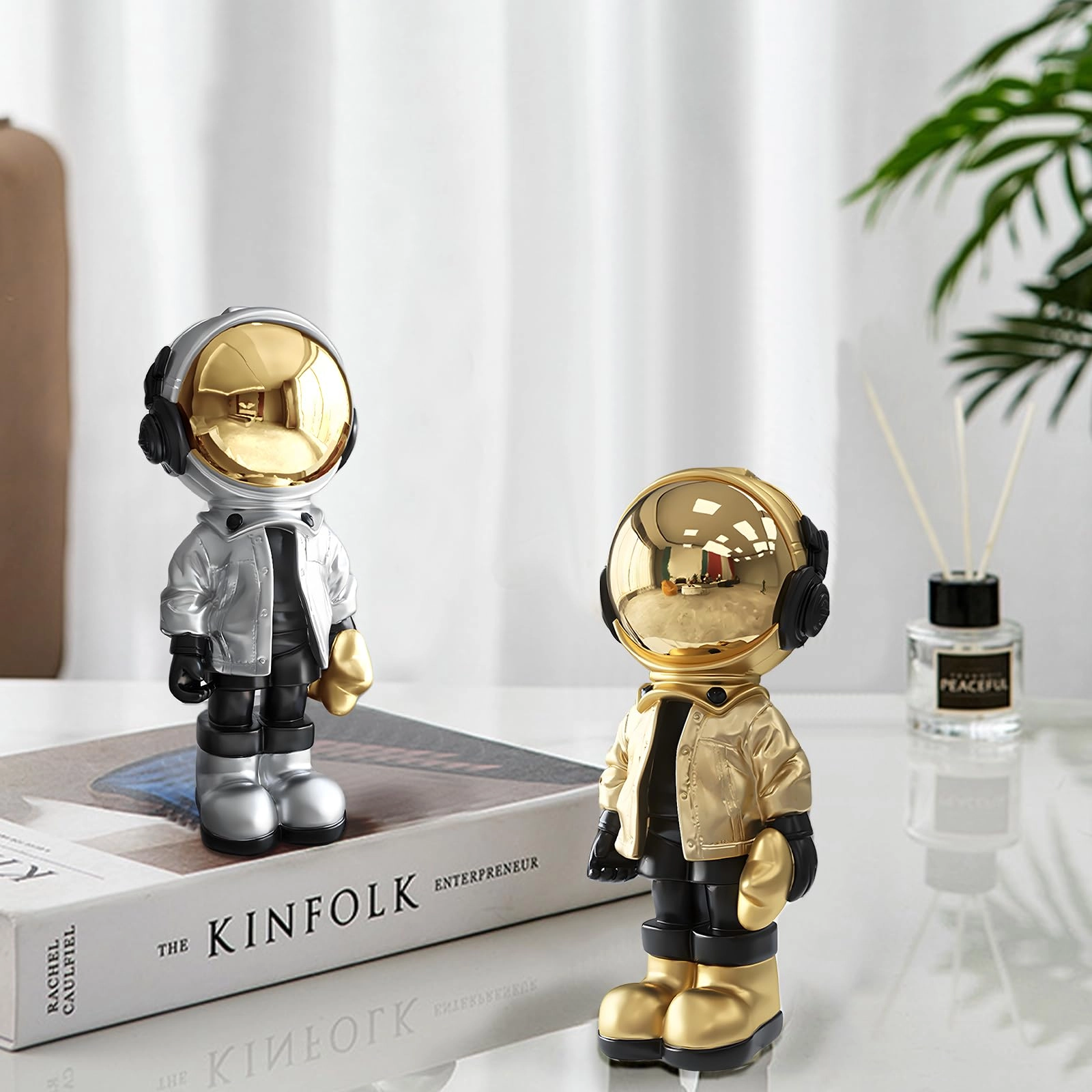 Small Astronaut Statues - Resin