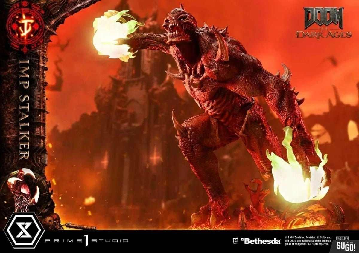 Imp Stalker - Doom: The Dark Ages - Ultimate Premium Masterline 1/4 Statue