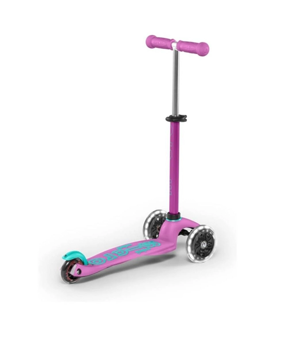 Mini Deluxe 3-Wheel Kick Scooter – 120/85 mm LED